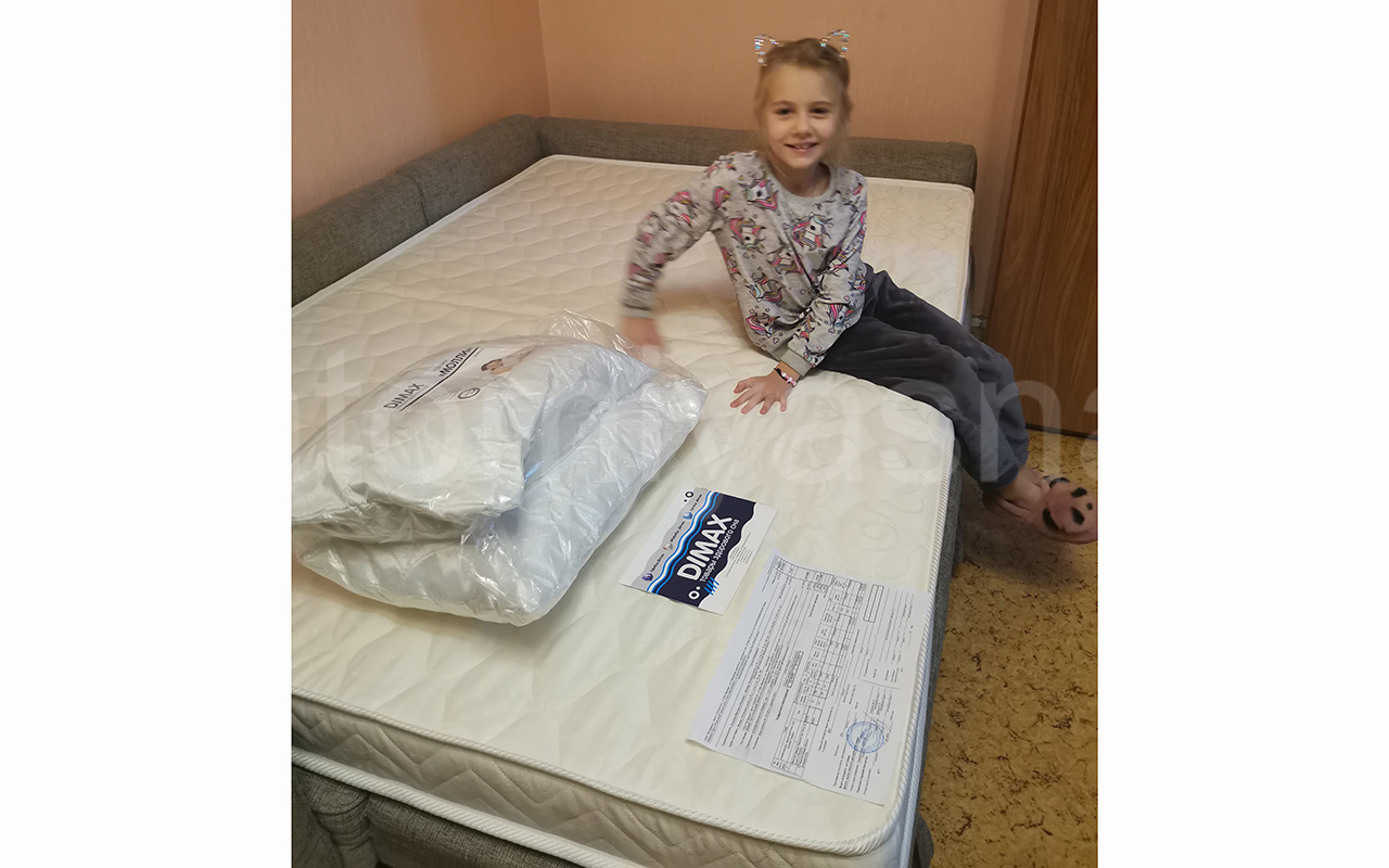 отзыв о Матрас Dimax Практик Чип Ролл 10 кокос фото 3